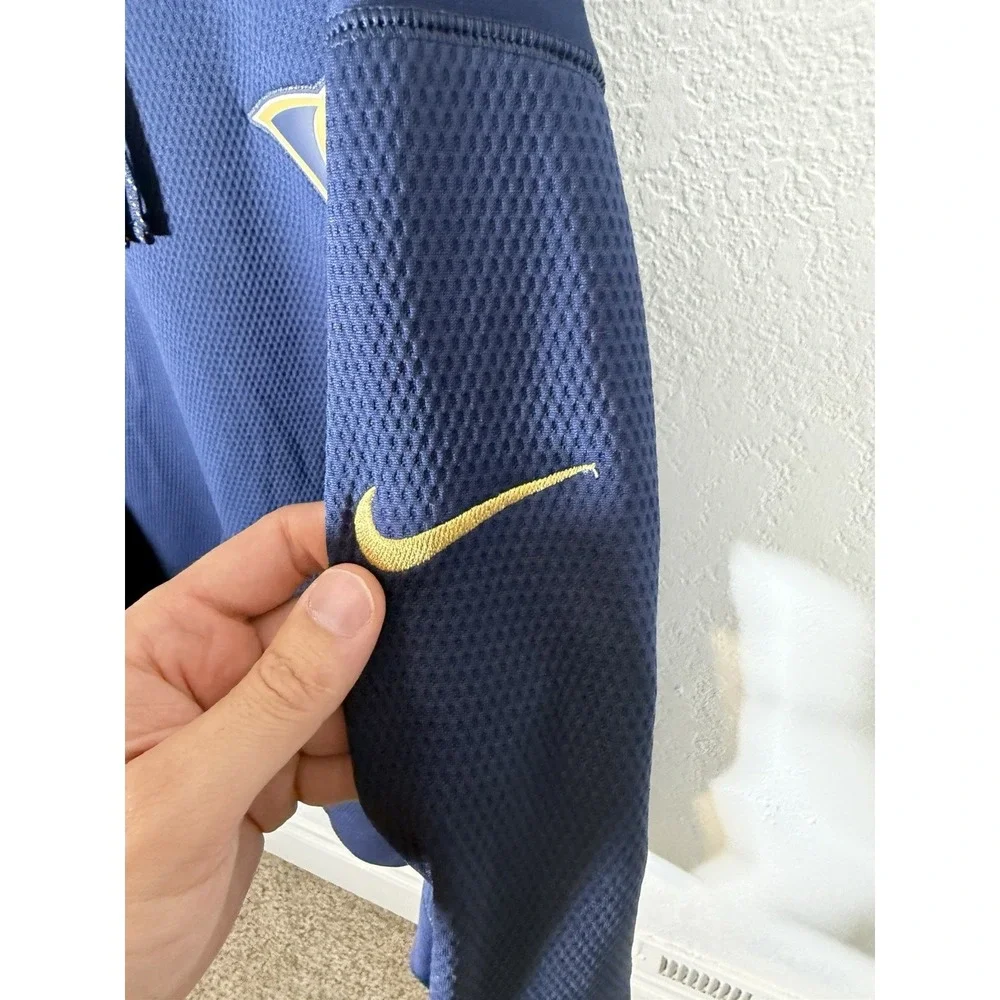 NIKE LA Rams NFL Team Player‎ Issued Dri Fit Hoodie Sweatshirt  Men's 4XL Navy